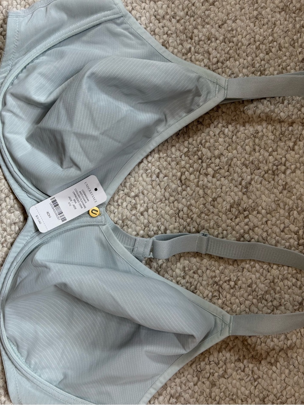 Understance Cooling Flexwire Unpadded Demi Bra 40H - Picture 6 of 6